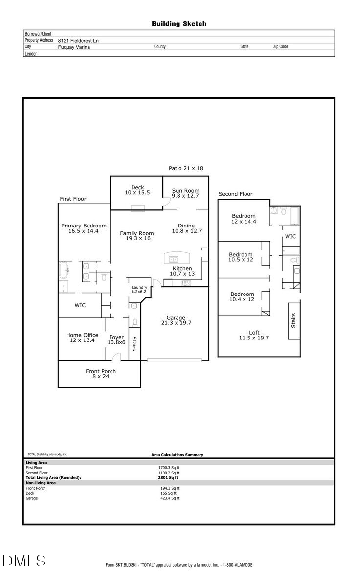 8121 Fieldcrest Lane, Fuquay Varina, NC 27526 - #2