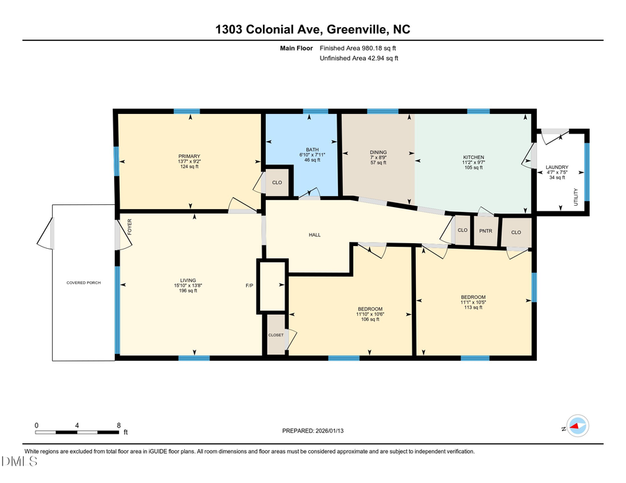 1303 Colonial Avenue, Greenville, NC 27834 - #2