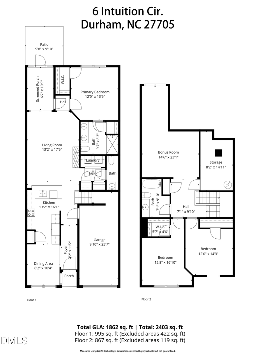 6 Intuition Circle, Durham, NC 27705 - #2