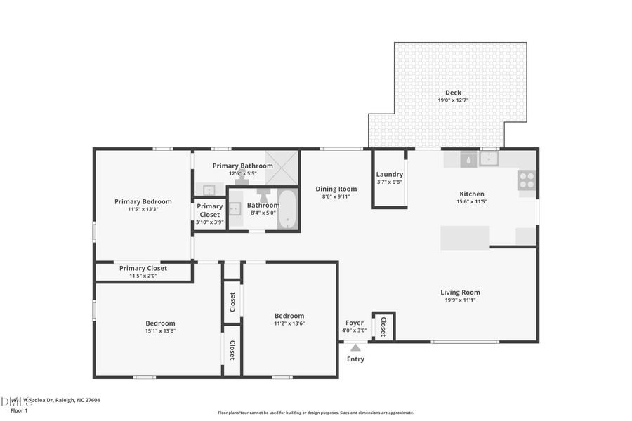 3603 Woodlea Drive, Raleigh, NC 27604 - #2