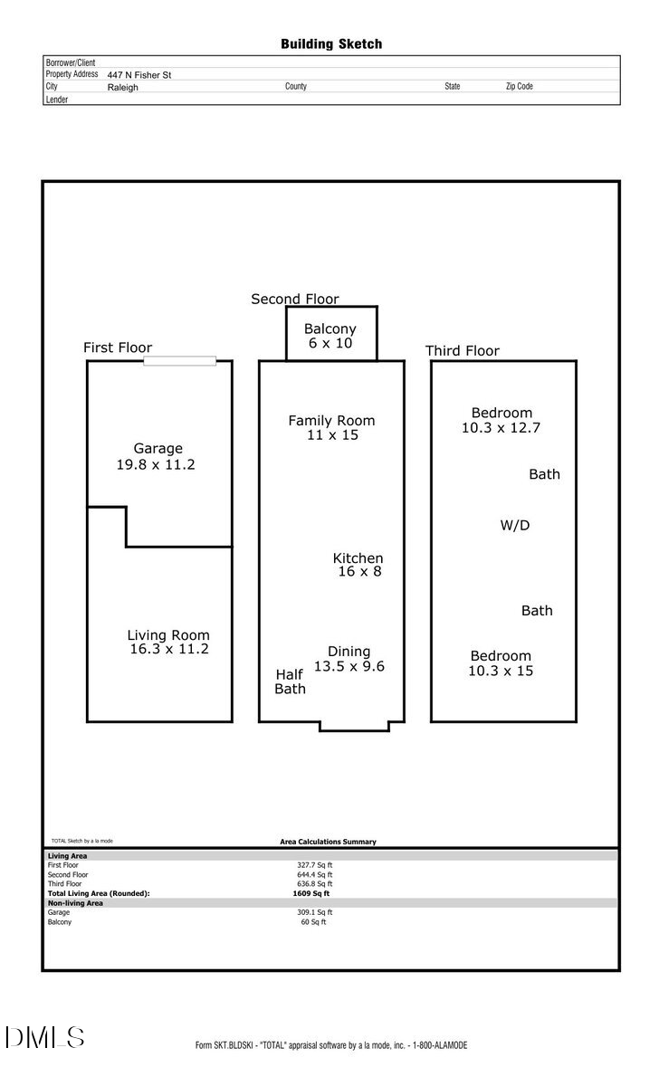 447 N Fisher Street, Raleigh, NC 27610 - #2