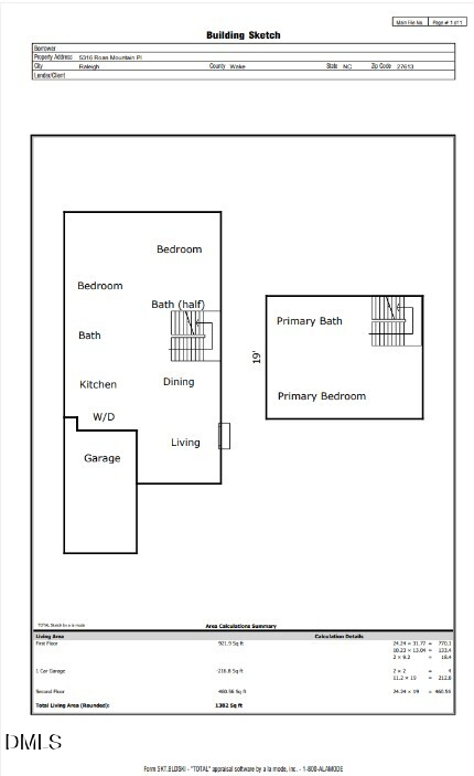 5316 Roan Mountain Place, Raleigh, NC 27613 - #2