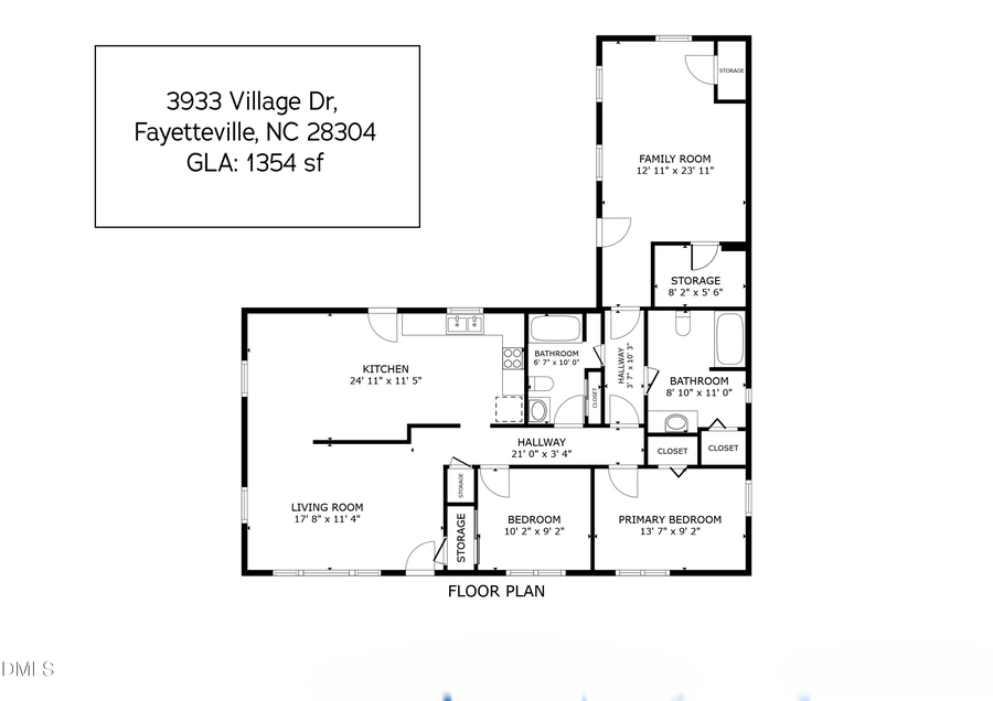 3933 Village Drive, Fayetteville, NC 28304 - #2