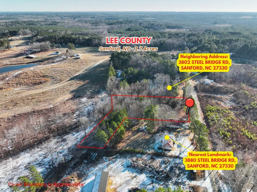 3840 Steel Bridge Road, Sanford, NC 27330 - #3