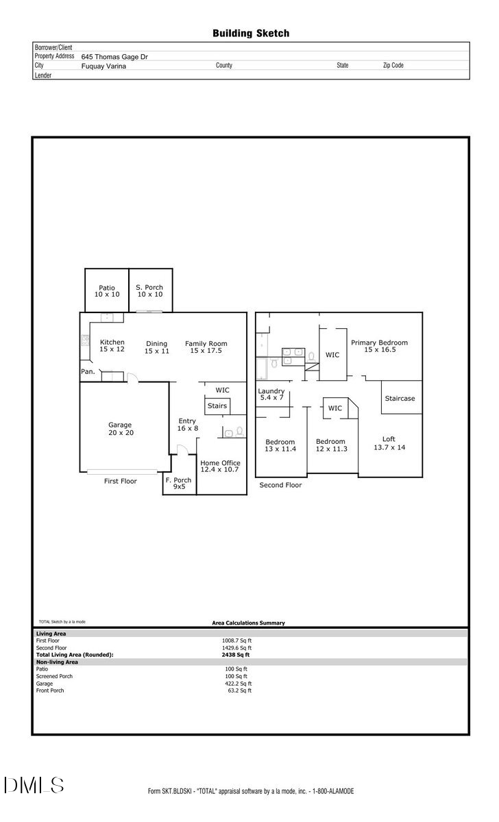 645 Thomas Gage Drive, Fuquay Varina, NC 27526 - #2