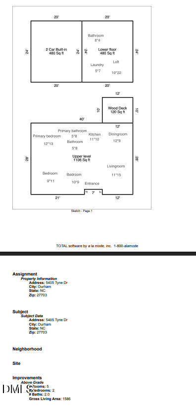 4505 Tyne Drive, Durham, NC 27703 - #2