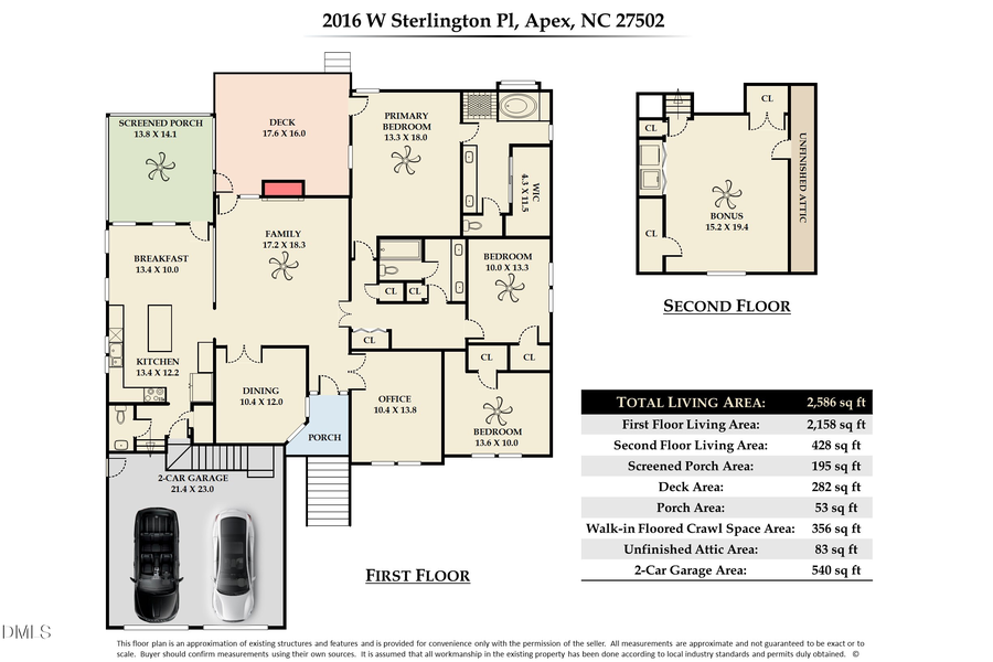 2016 W Sterlington Place, Apex, NC 27502 - #2