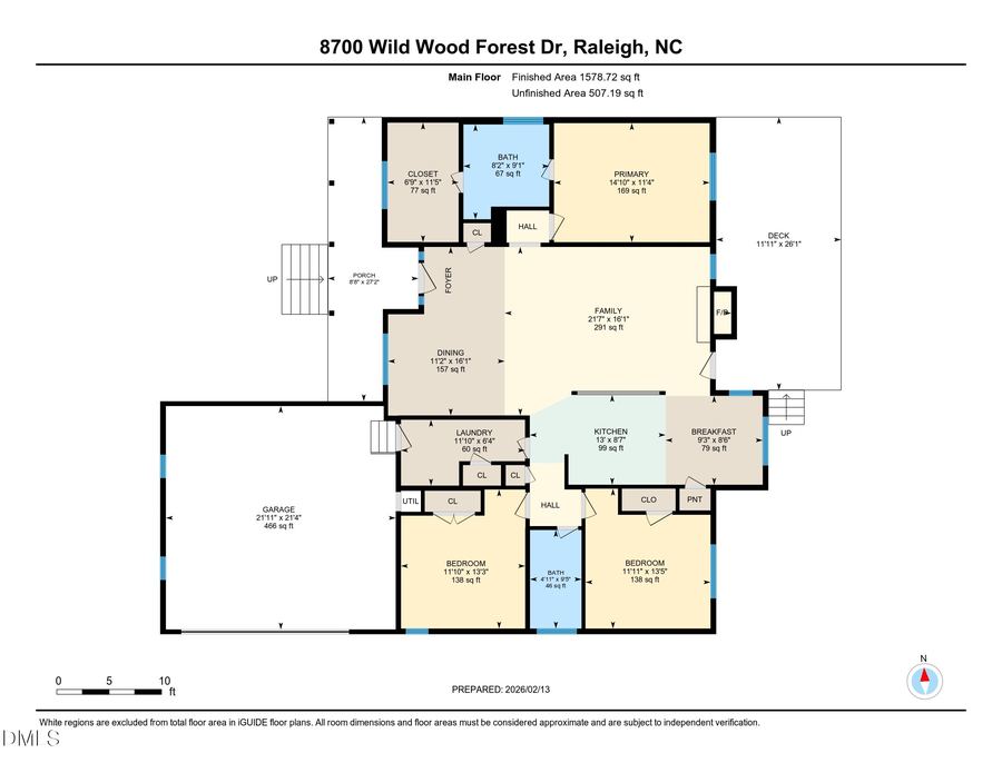 8700 Wild Wood Forest Drive, Raleigh, NC 27616 - #2