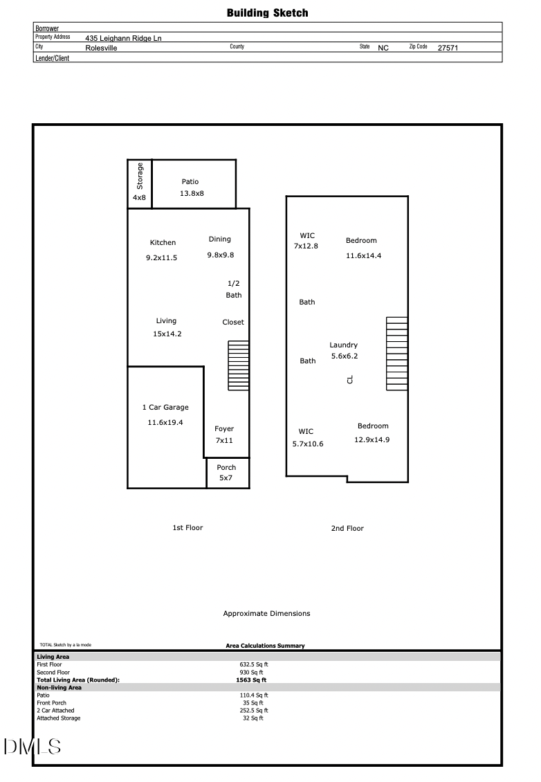 435 Leighann Ridge Lane, Rolesville, NC 27571 - #2