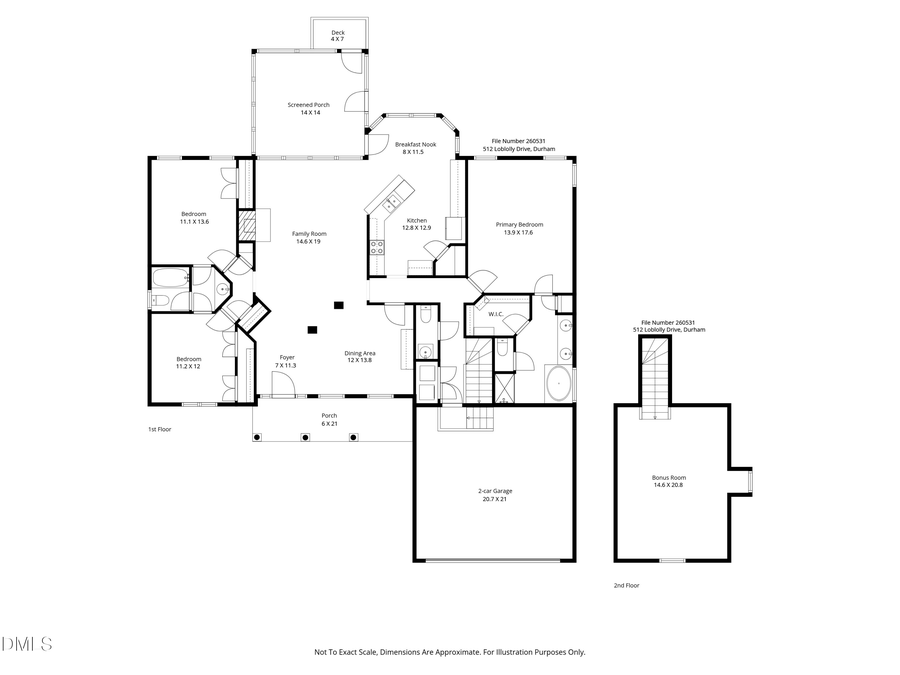 512 Loblolly Drive, Durham, NC 27712 - #2