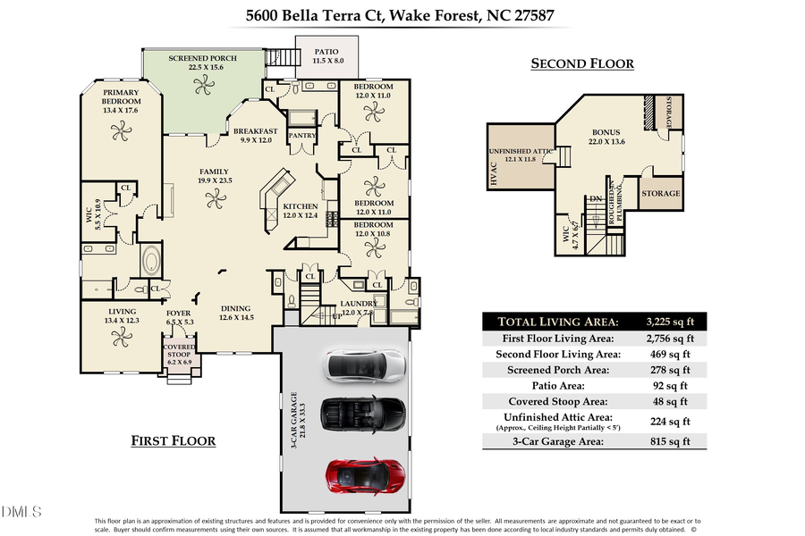 5600 Bella Terra Court, Wake Forest, NC 27587 - #2