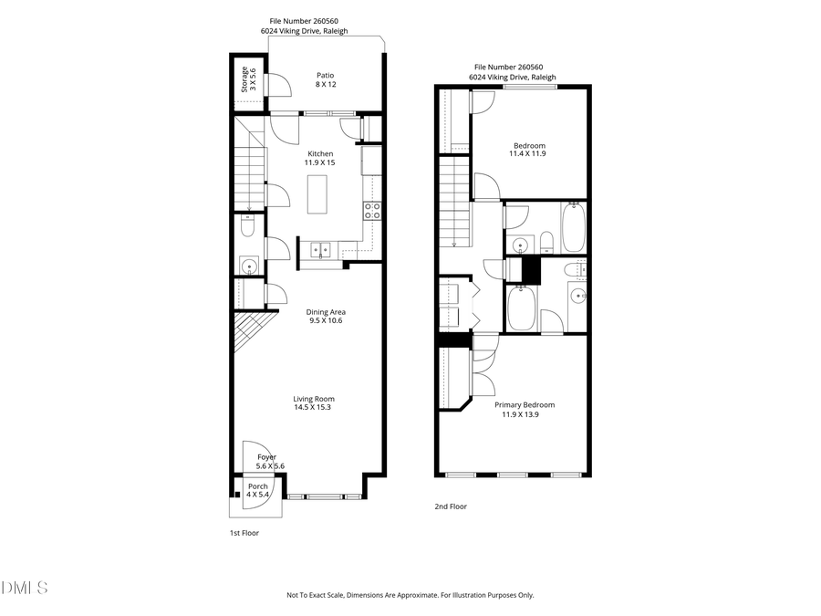 6024 Viking Drive, Raleigh, NC 27612 - #2