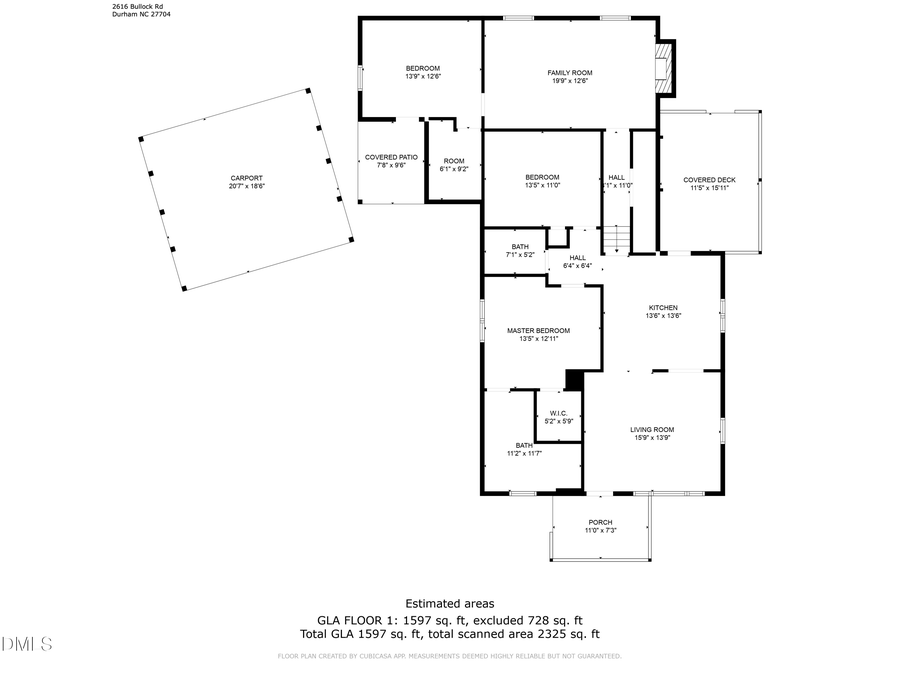 2616 Bullock Road, Durham, NC 27704 - #2