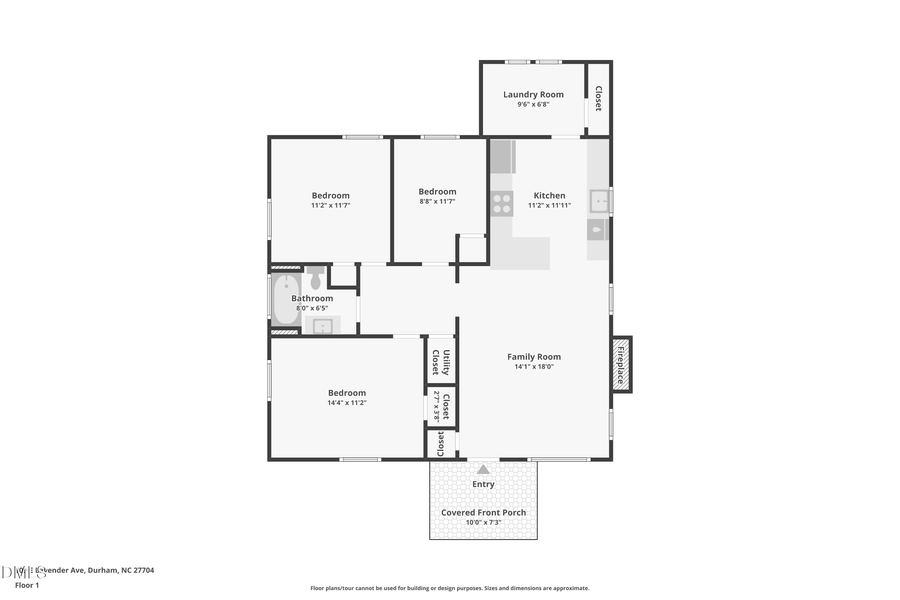 209 E Lavender Avenue, Durham, NC 27704 - #2