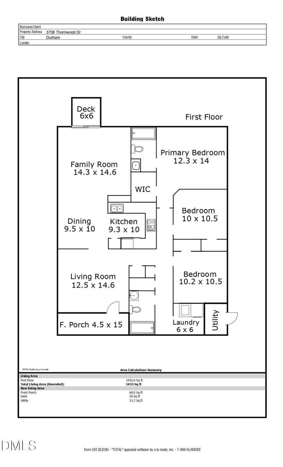 3708 Thornwood Drive, Durham, NC 27703 - #2