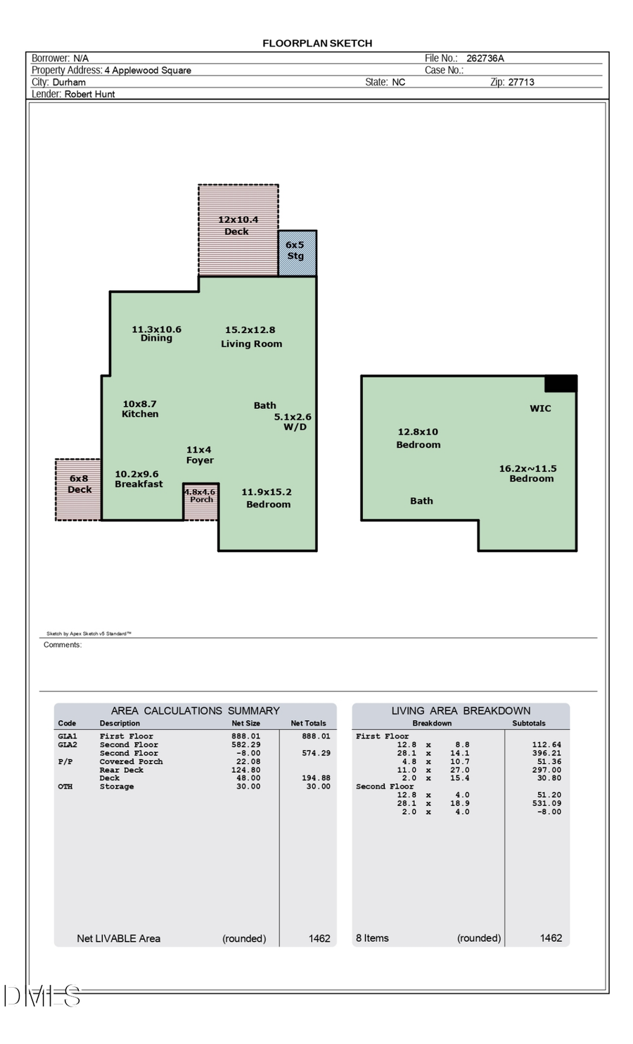 4 Applewood Square, Durham, NC 27713 - #2