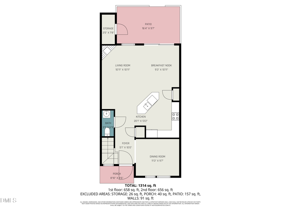 3631 Sugar Tree Place, Durham, NC 27713 - #2