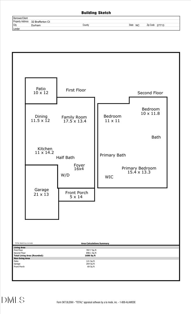 32 Brafferton Court, Durham, NC 27713 - #2