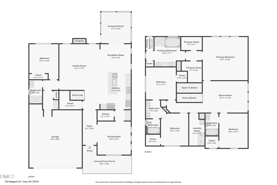316 Rapport Drive, Cary, NC 27519 - #2