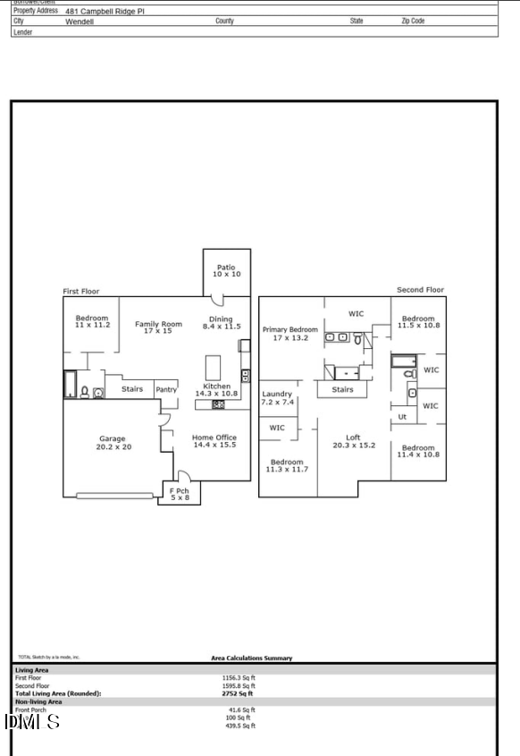 481 Campbell Ridge Place, Wendell, NC 27591 - #2