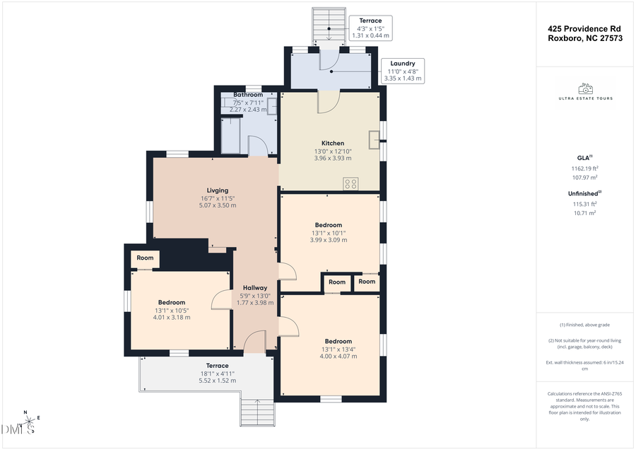 425 Providence Road, Roxboro, NC 27573 - #2