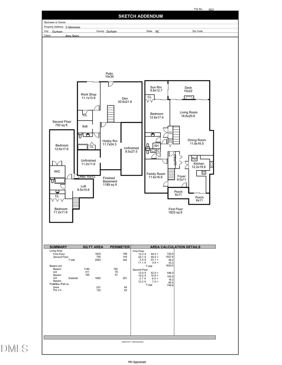 5 Glenmore Drive, Durham, NC 27707 - #2