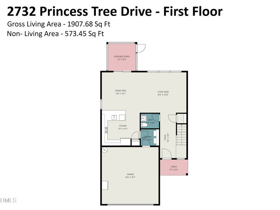 2732 Princess Tree Drive, Raleigh, NC 27616 - #2