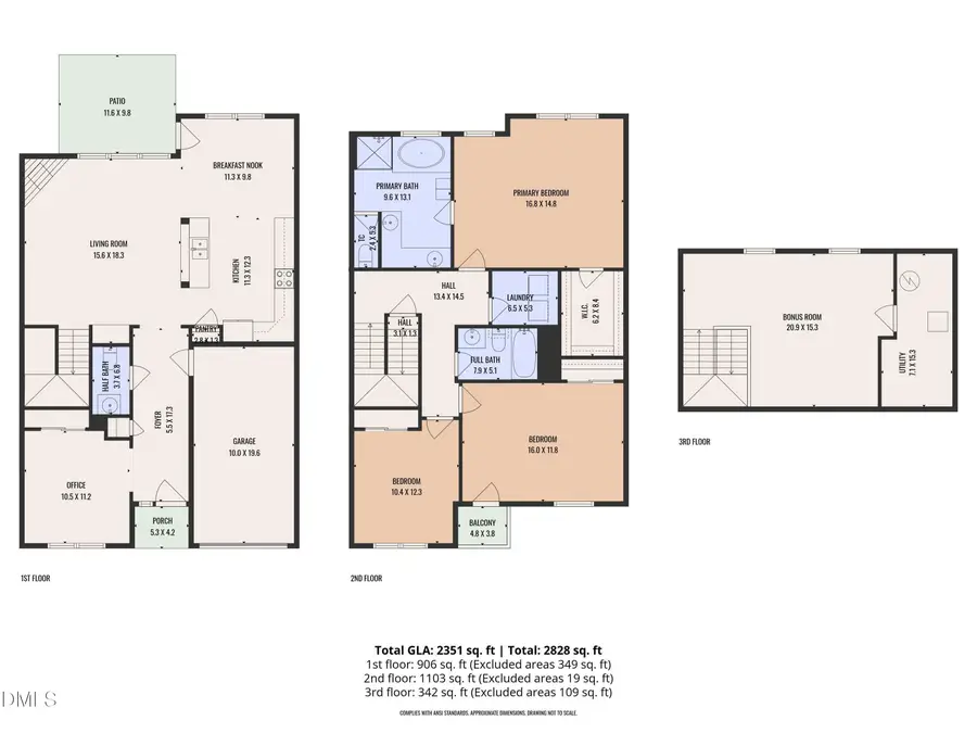 3064 Imperial Oaks Drive, Raleigh, NC 27614 - #3