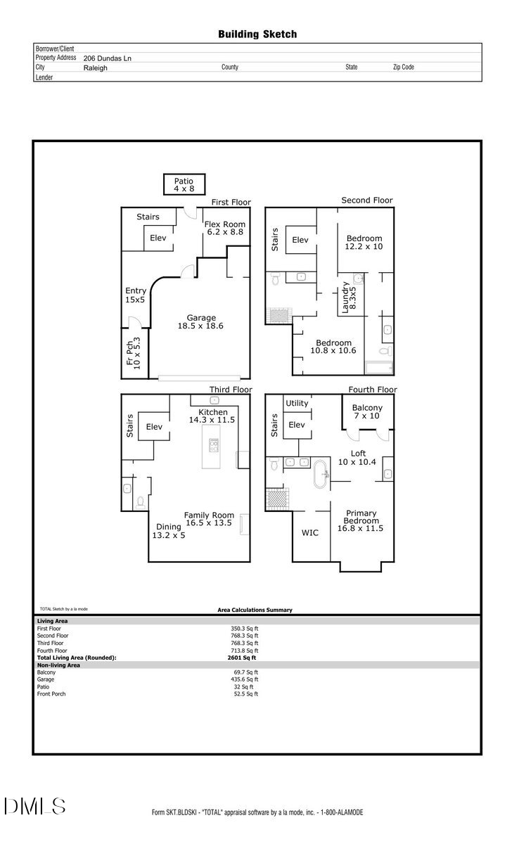 206 Dundas Lane, Raleigh, NC 27603 - #2