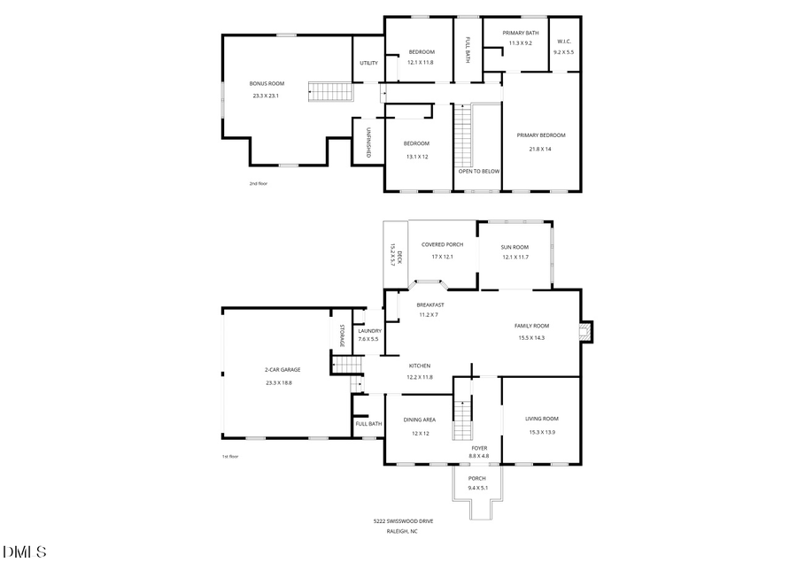 5222 Swisswood Drive, Raleigh, NC 27613 - #2