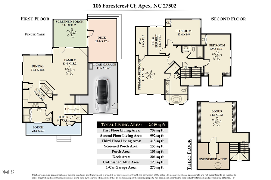 106 Forestcrest Court, Apex, NC 27502 - #2