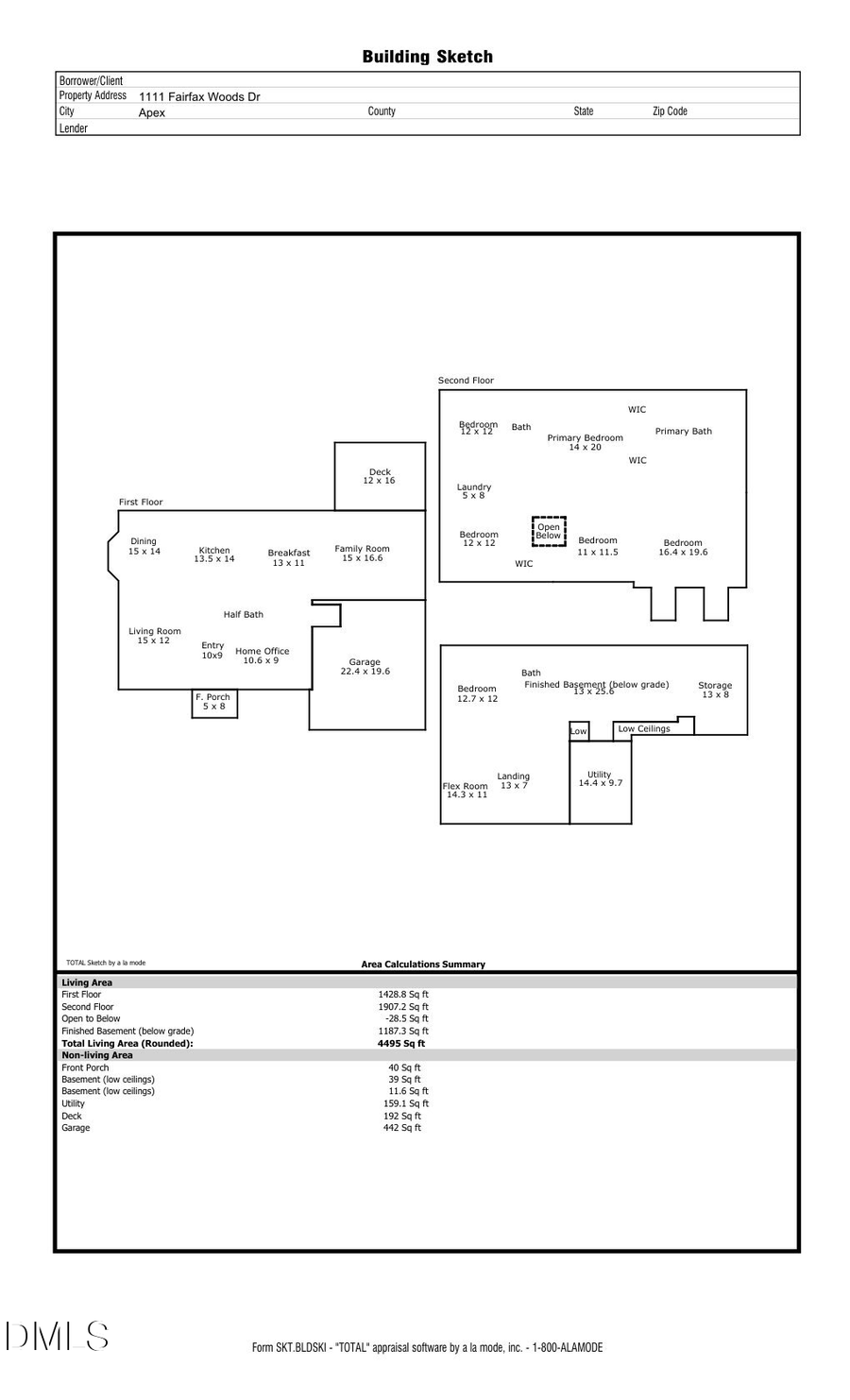 1111 Fairfax Woods Drive, Apex, NC 27502 - #2