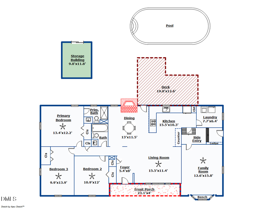 5016 Kyle Drive, Raleigh, NC 27616 - #2