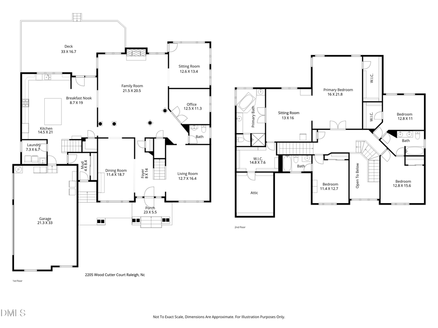 2205 Wood Cutter Court, Raleigh, NC 27606 - #2