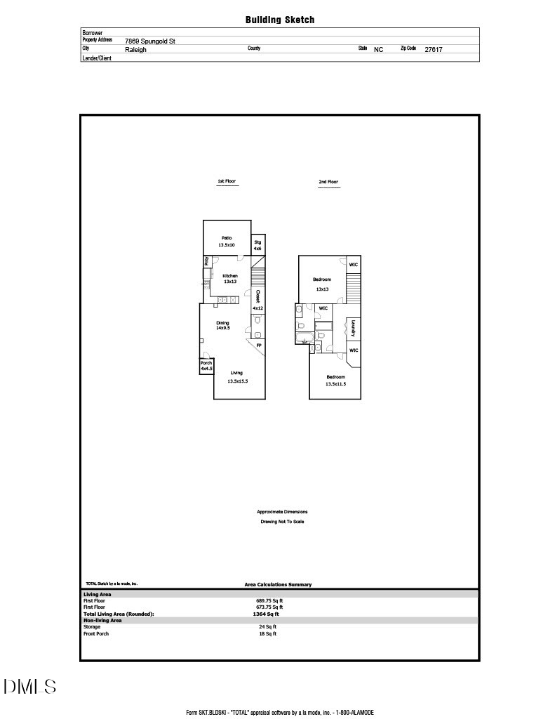 7869 Spungold Street, Raleigh, NC 27617 - #2