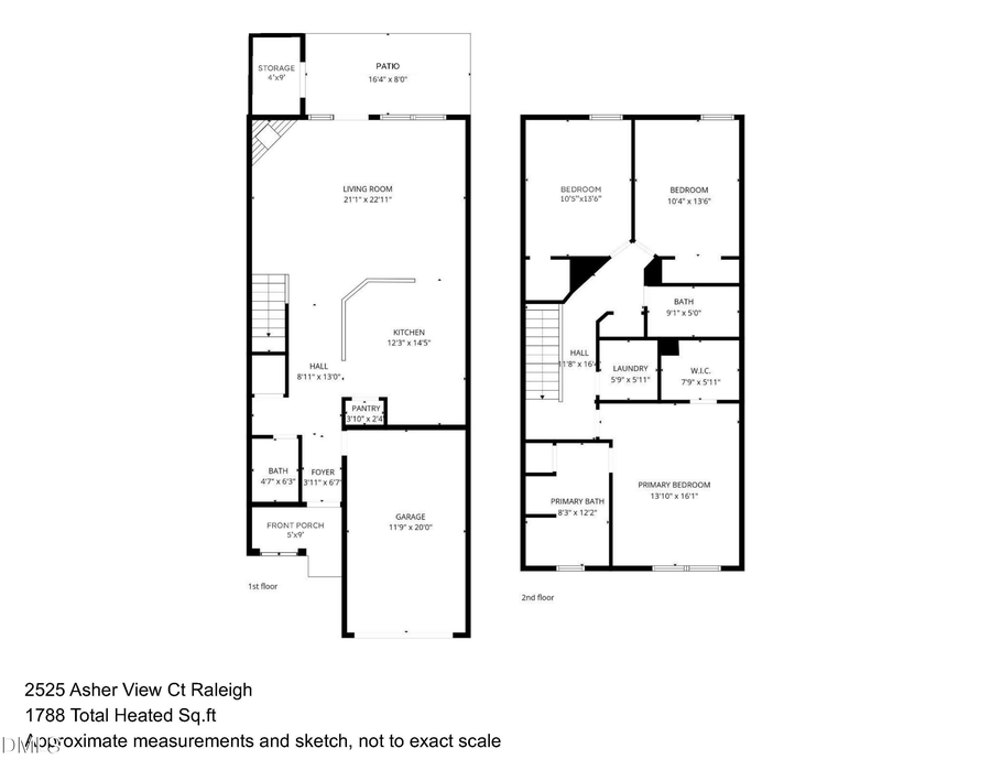 2525 Asher View Court, Raleigh, NC 27606 - #2