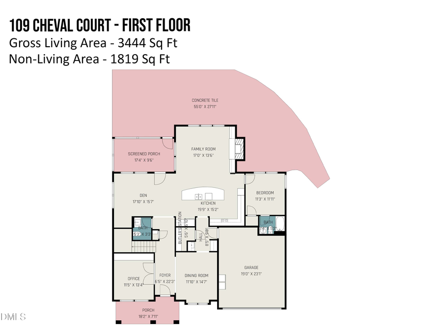 109 Cheval Court, Holly Springs, NC 27540 - #2