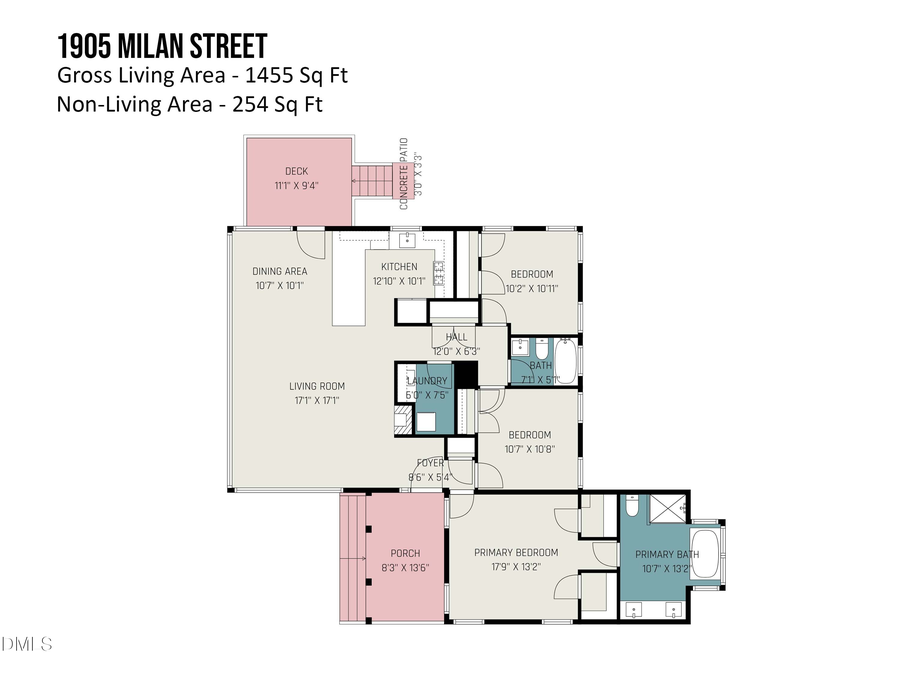 1905 Milan Street, Durham, NC 27704 - #2