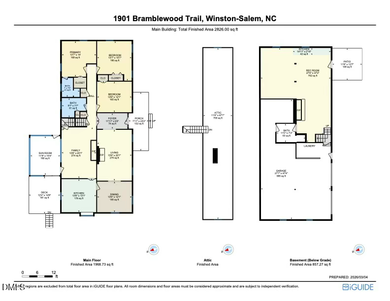 1901 Bramblewood Trail, Pfafftown, NC 27040 - #2