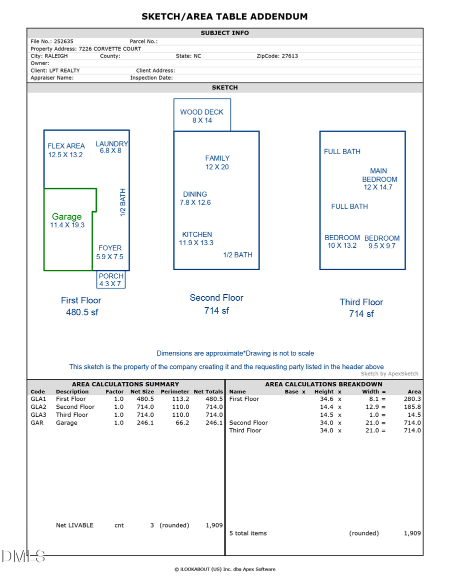 7226 Corvette Court, Raleigh, NC 27613 - #2