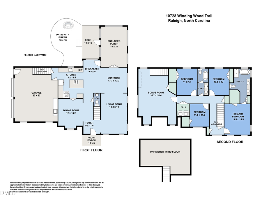10728 Winding Wood Trail, Raleigh, NC 27613 - #2
