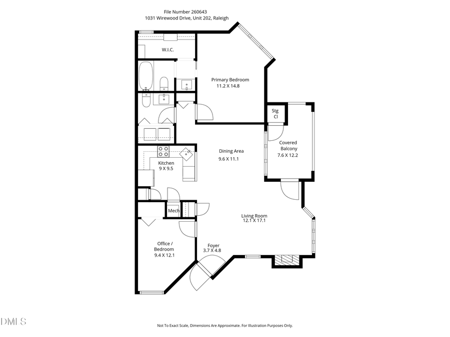 1031 Wirewood Drive #202, Raleigh, NC 27605 - #2