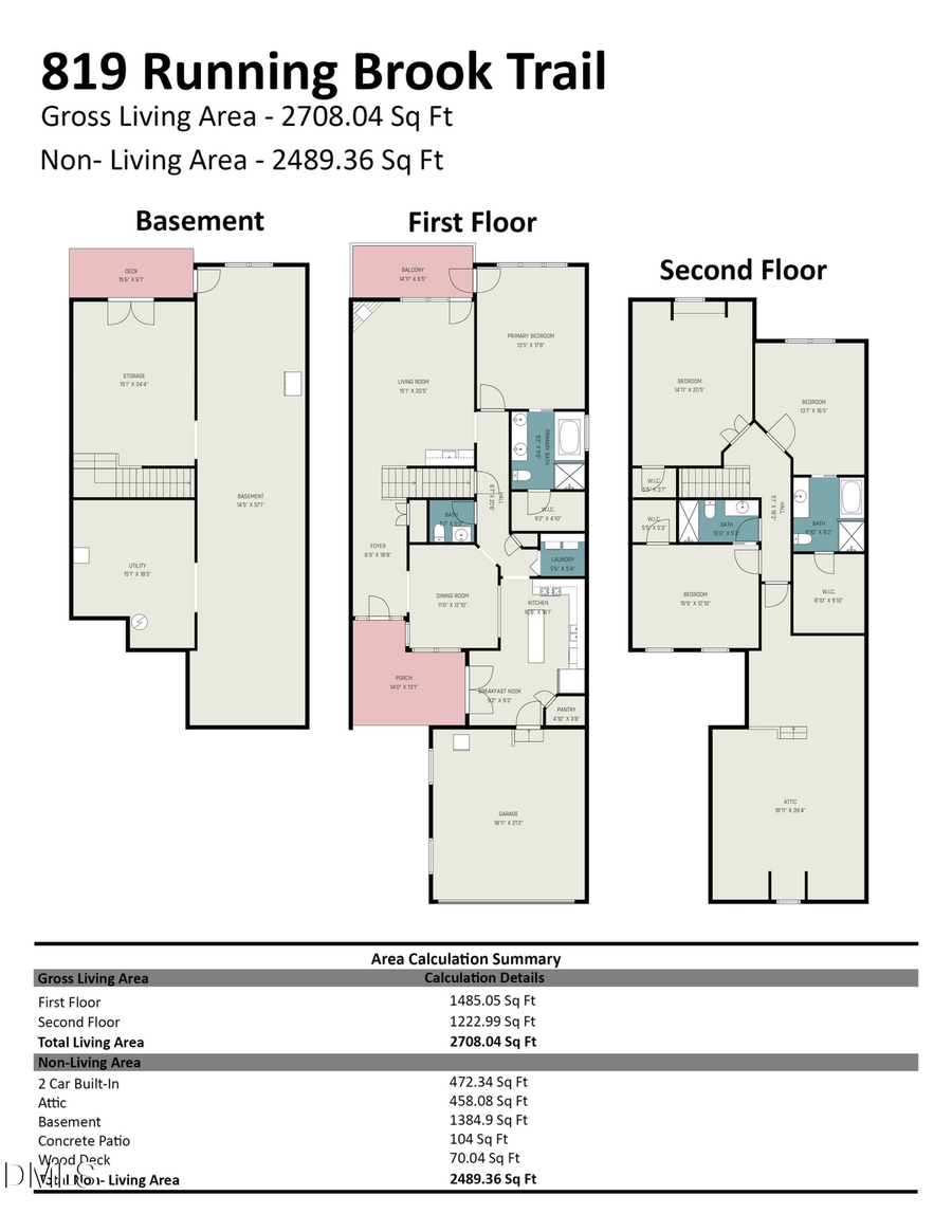 819 Running Brook Trail, Raleigh, NC 27609 - #2