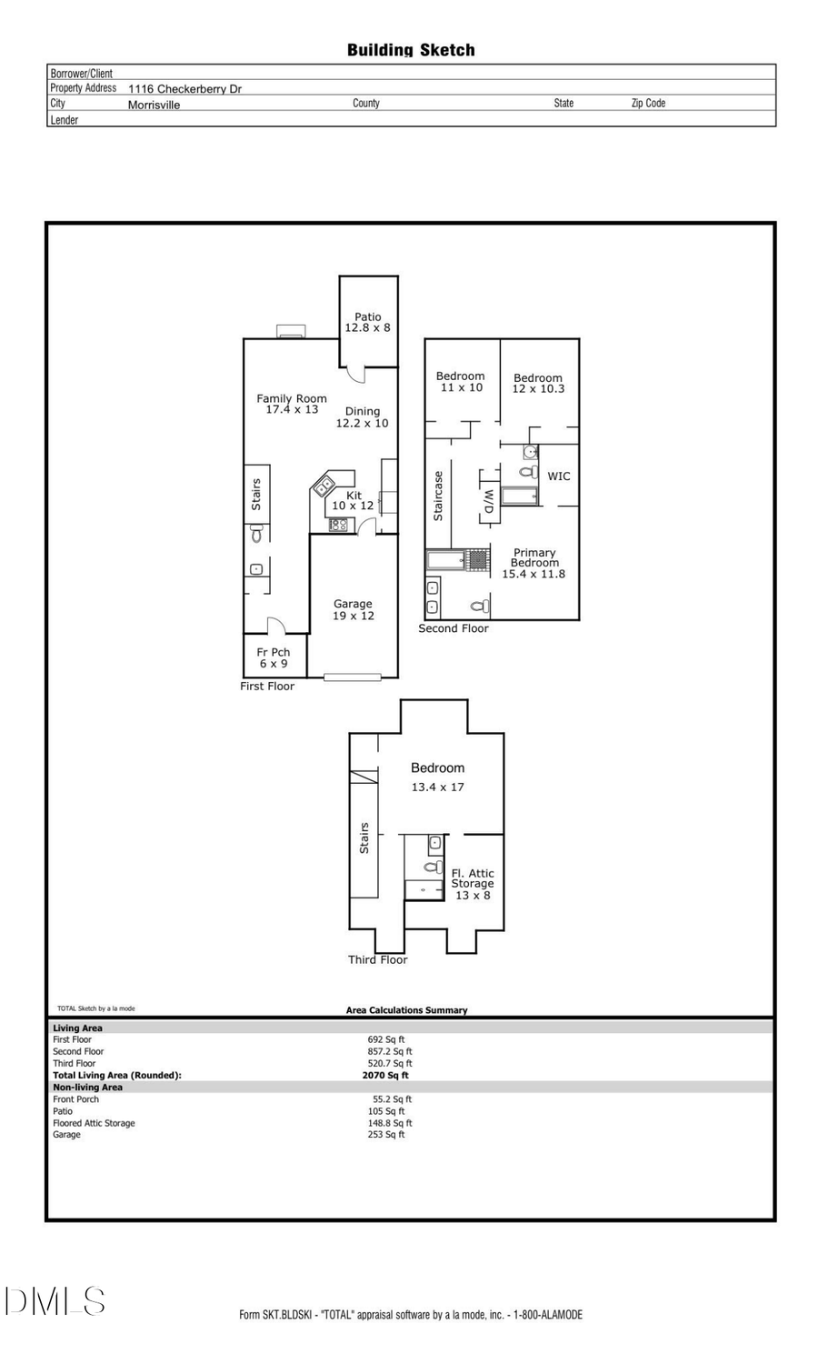 1116 Checkerberry Drive, Morrisville, NC 27560 - #2
