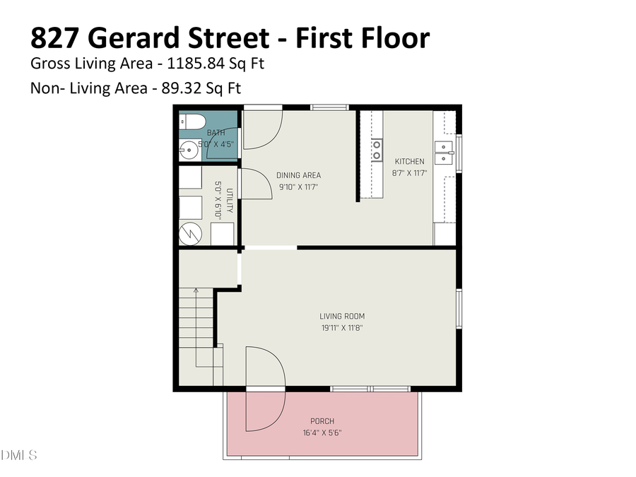 827 Gerard Street, Durham, NC 27701 - #2