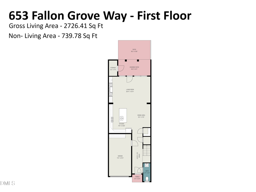 653 Fallon Grove Way, Raleigh, NC 27608 - #2