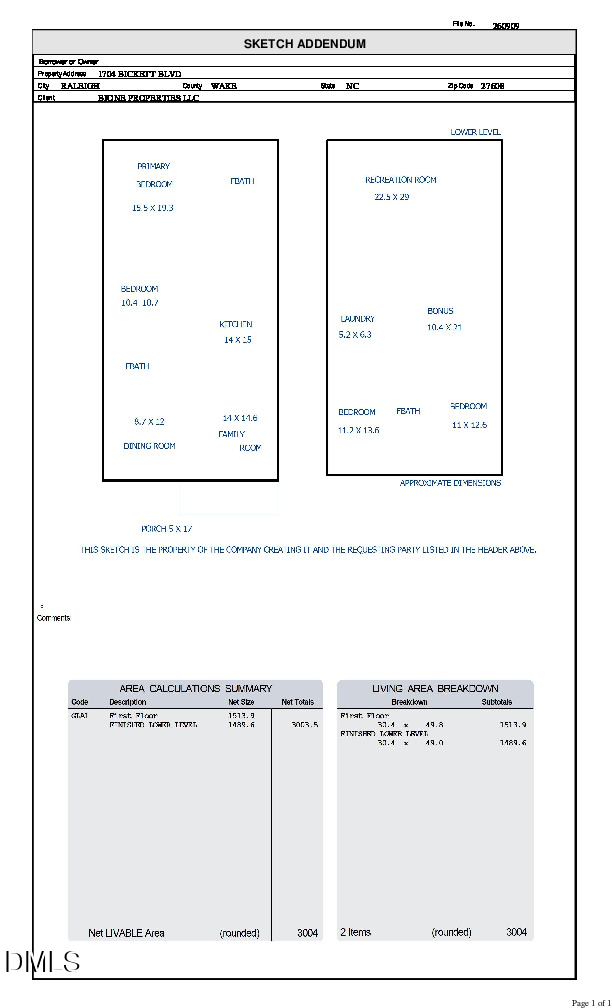 1704 Bickett Boulevard, Raleigh, NC 27608 - #2