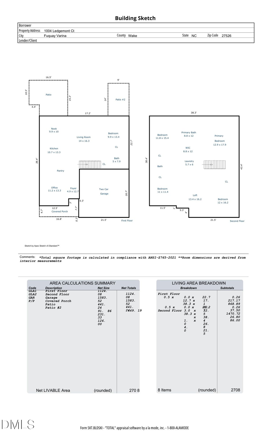1004 Ledgemont Court, Fuquay Varina, NC 27526 - #2