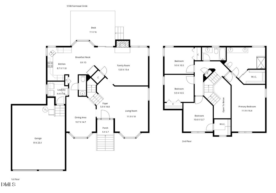 5108 Fairmead Circle, Raleigh, NC 27613 - #2