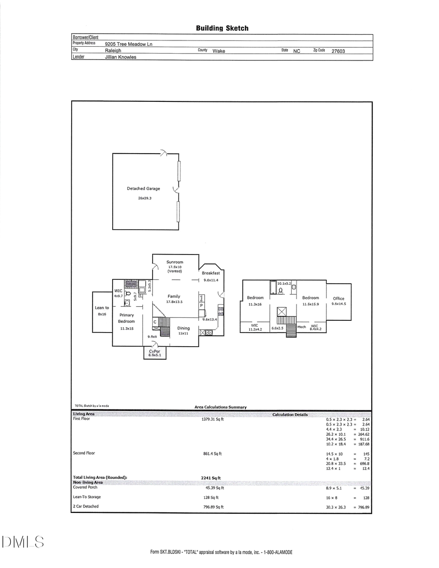 9205 Tree Meadow Lane, Raleigh, NC 27603 - #2